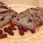 Wholemeal Honey Bread with Cranberries and Pecans